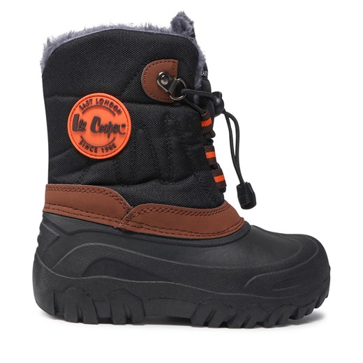 Kozaki Lee Cooper LCJ-21-44-0524K Black/Camel Lee Cooper 33 promocyjna cena eobuwie.pl
