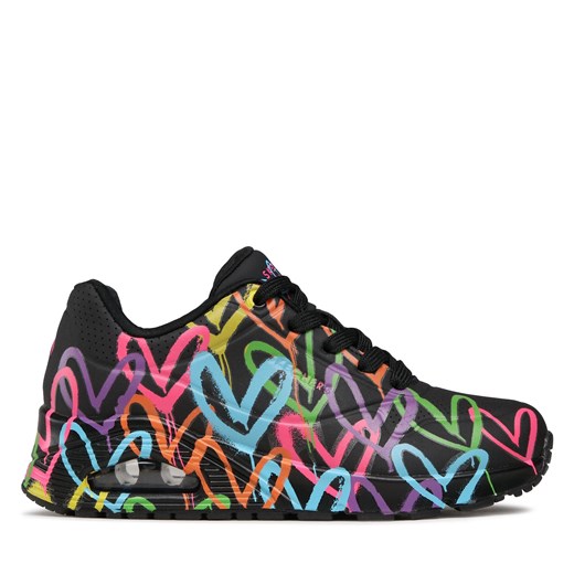 Sneakersy Skechers Highlight Love 177981/BKMT Black/Multi ze sklepu eobuwie.pl w kategorii Buty sportowe damskie - zdjęcie 171238927