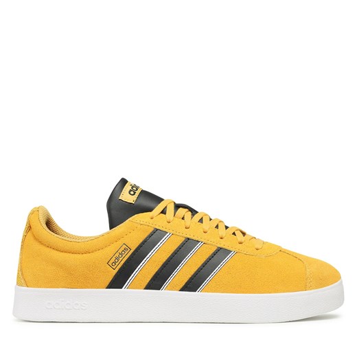 Sneakersy adidas VL Court IF7554 Żółty ze sklepu eobuwie.pl w kategorii Trampki męskie - zdjęcie 171239277