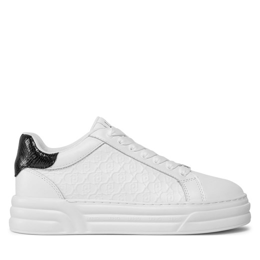 Sneakersy Liu Jo Cleo 28 BA4015 PX143 Biały ze sklepu eobuwie.pl w kategorii Trampki damskie - zdjęcie 171239278