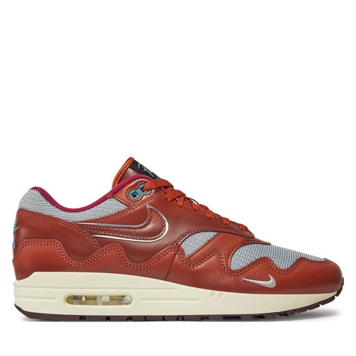 Sneakersy Nike Air Max 1 Patta The Next Wave DO9549 200 Brązowy ze sklepu eobuwie.pl w kategorii Buty sportowe męskie - zdjęcie 171239435