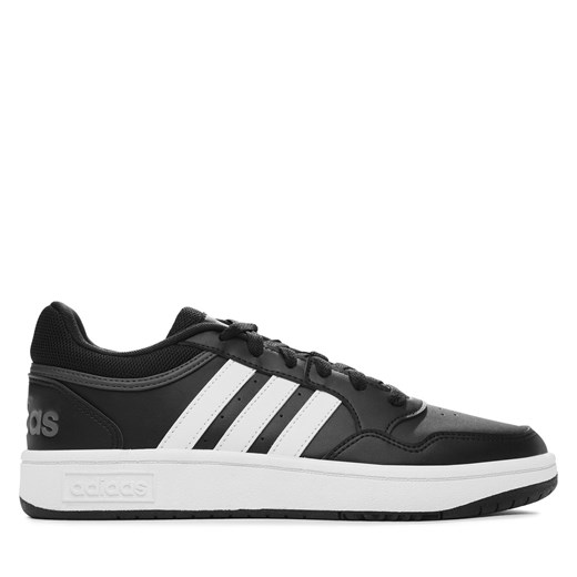 Sneakersy adidas Hoops 3.0 Low Classic Vintage GY5432 Czarny ze sklepu eobuwie.pl w kategorii Buty sportowe męskie - zdjęcie 171239495