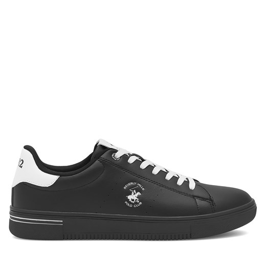 Sneakersy Beverly Hills Polo Club V5-6100 Black ze sklepu eobuwie.pl w kategorii Buty sportowe męskie - zdjęcie 171239547