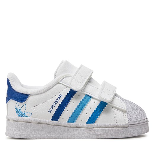 Sneakersy adidas Superstar Kids IF3599 Biały ze sklepu eobuwie.pl w kategorii Buty sportowe dziecięce - zdjęcie 171239548