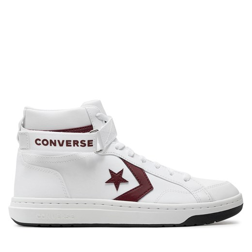 Sneakersy Converse Pro Blaze V2 Leather A06627C White/Cherry Daze/White ze sklepu eobuwie.pl w kategorii Trampki męskie - zdjęcie 171239579