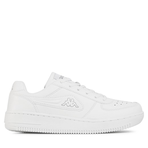 Sneakersy Kappa 242533 White/L'Grey 1014 ze sklepu eobuwie.pl w kategorii Trampki damskie - zdjęcie 171240218