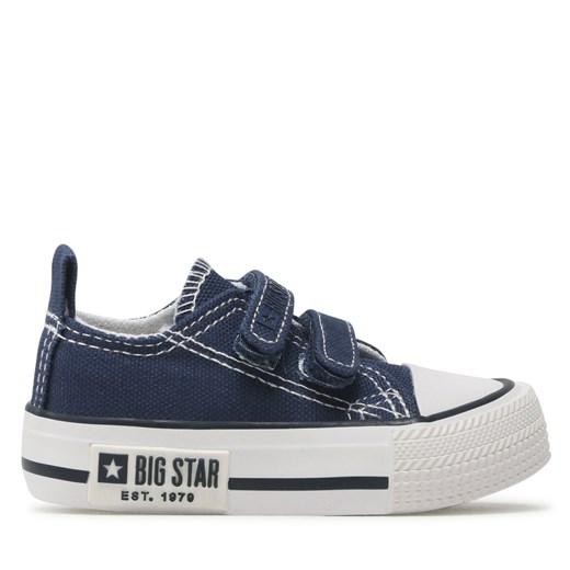 Trampki Big Star Shoes KK374075 Navy ze sklepu eobuwie.pl w kategorii Buciki niemowlęce - zdjęcie 171240868