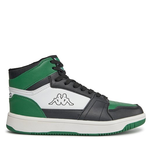 Sneakersy Kappa 361G12W Green Md/Black/White A07 ze sklepu eobuwie.pl w kategorii Buty sportowe męskie - zdjęcie 171241087