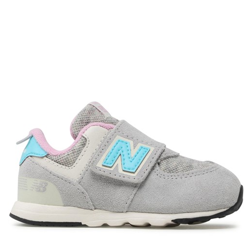 Sneakersy New Balance NW574NB1 Szary ze sklepu eobuwie.pl w kategorii Buty sportowe dziecięce - zdjęcie 171241088