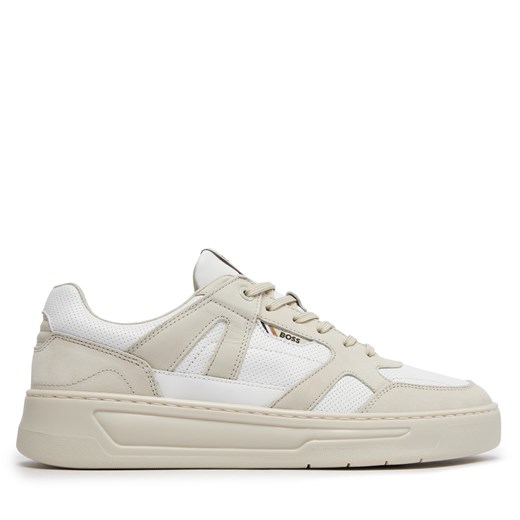 Sneakersy Boss Baltimore Tenn Nupf 50517302 Beige 280 ze sklepu eobuwie.pl w kategorii Półbuty męskie - zdjęcie 171241358