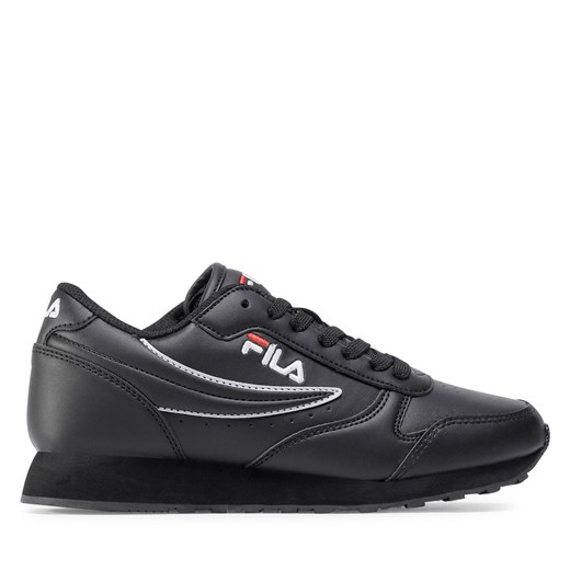 Sneakersy Fila Orbit Low Wmn 1010308.12V Black/Black ze sklepu eobuwie.pl w kategorii Buty sportowe damskie - zdjęcie 171242519