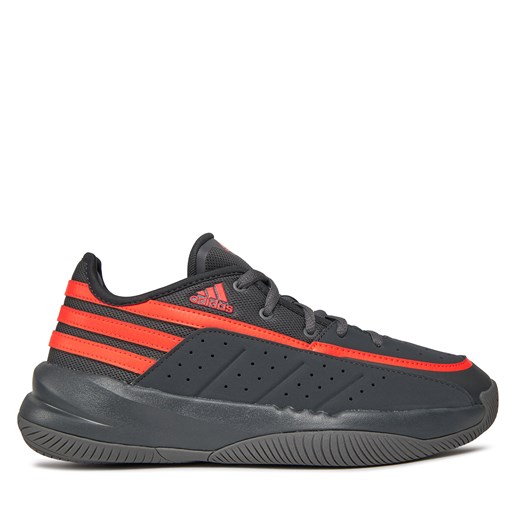 Sneakersy adidas Front Court ID8590 Szary ze sklepu eobuwie.pl w kategorii Buty sportowe męskie - zdjęcie 171242998