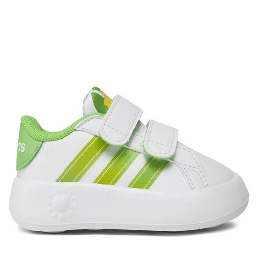 Sneakersy adidas Grand Court 2.0 Tink Cf I ID8014 Biały ze sklepu eobuwie.pl w kategorii Buty sportowe dziecięce - zdjęcie 171243419