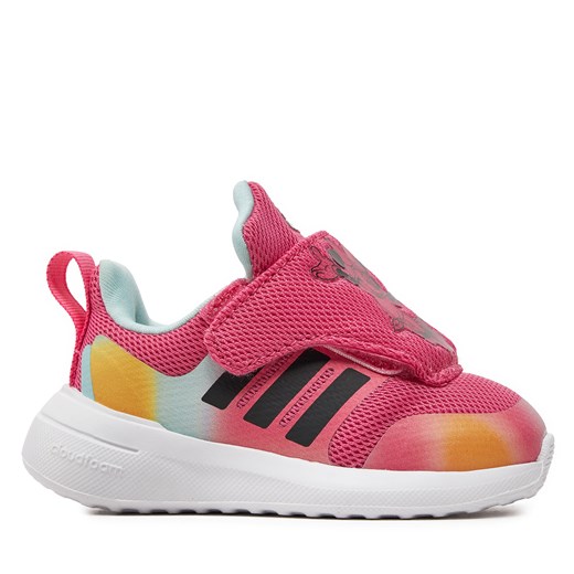 Sneakersy adidas Fortarun x Disney Kids ID5260 Różowy ze sklepu eobuwie.pl w kategorii Buty sportowe dziecięce - zdjęcie 171243717