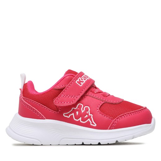 Sneakersy Kappa 280003M Pink/White 2210 ze sklepu eobuwie.pl w kategorii Buty sportowe dziecięce - zdjęcie 171243817