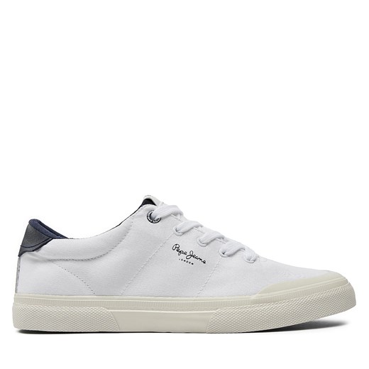 Sneakersy Pepe Jeans Kenton Serie M PMS31041 White 800 ze sklepu eobuwie.pl w kategorii Trampki męskie - zdjęcie 171244006