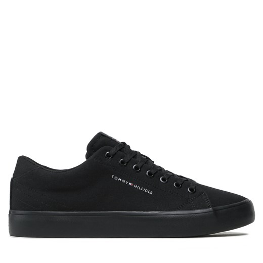 Tenisówki Tommy Hilfiger Hi Vulc Core Low Canvas FM0FM04686 Black BDS Tommy Hilfiger 46 wyprzedaż eobuwie.pl