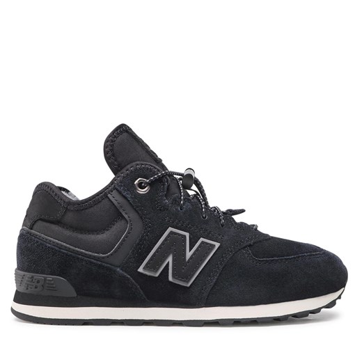 Sneakersy New Balance GV574HGX Czarny ze sklepu eobuwie.pl w kategorii Buty sportowe damskie - zdjęcie 171244446