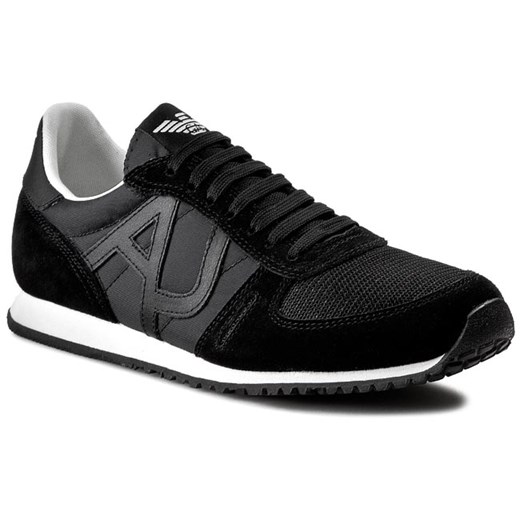 Sneakersy ARMANI JEANS - A6524 26 12 Black eobuwie-pl  