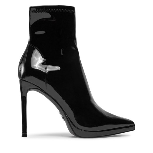 Botki Steve Madden Kaylani Bootie SM19000030 SM19000030-018 Black Patent ze sklepu eobuwie.pl w kategorii Botki - zdjęcie 171244638