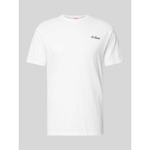 T-shirt z wyhaftowanym logo model ‘DOVER’ ze sklepu Peek&Cloppenburg  w kategorii T-shirty męskie - zdjęcie 171245636