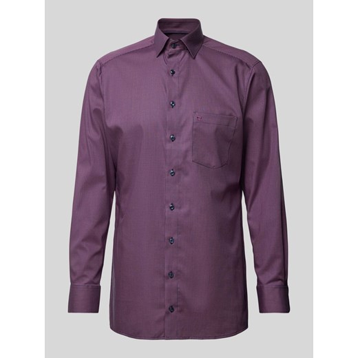 Koszula biznesowa o kroju Modern Fit z kołnierzykiem typu under button down ze sklepu Peek&Cloppenburg  w kategorii Koszule męskie - zdjęcie 171245637