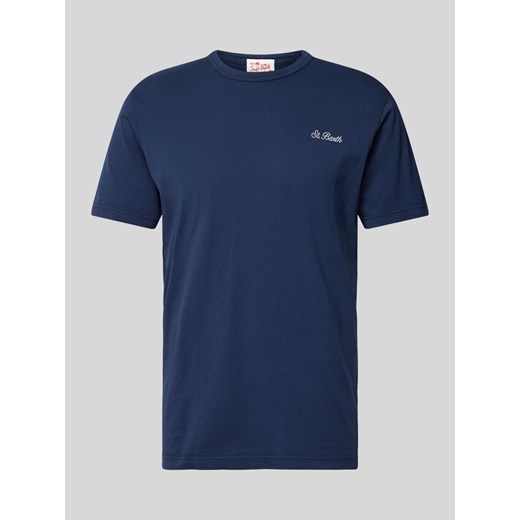 T-shirt z wyhaftowanym logo model ‘DOVER’ ze sklepu Peek&Cloppenburg  w kategorii T-shirty męskie - zdjęcie 171245747