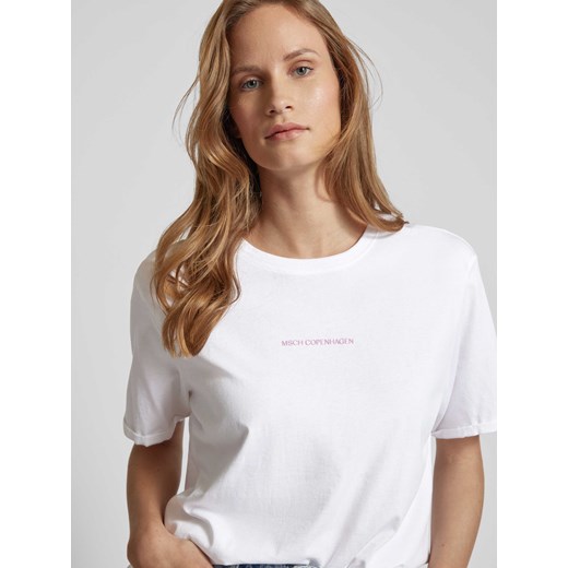T-shirt z nadrukiem z logo model ‘Terina’ M/L Peek&Cloppenburg 