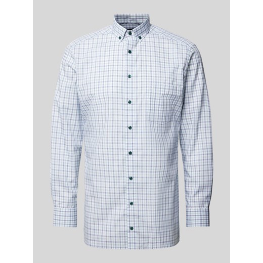 Koszula biznesowa o kroju Modern Fit w kratkę ze sklepu Peek&Cloppenburg  w kategorii Koszule męskie - zdjęcie 171245906
