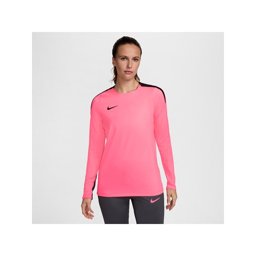 Damska koszulka piłkarska z półokrągłym dekoltem Dri-FIT Nike Strike - Różowy ze sklepu Nike poland w kategorii Bluzki damskie - zdjęcie 171246288