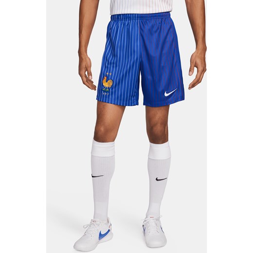 Męskie spodenki piłkarskie Nike Dri-FIT FFF Stadium 2024 (wersja wyjazdowa) – replika - Niebieski ze sklepu Nike poland w kategorii Spodenki męskie - zdjęcie 171246289