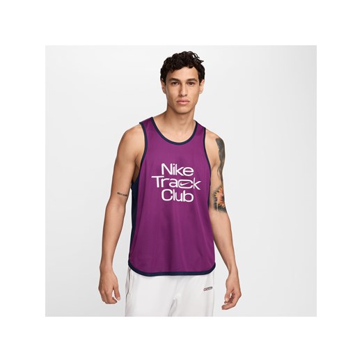 Męska koszulka do biegania Dri-FIT Nike Track Club - Fiolet ze sklepu Nike poland w kategorii T-shirty męskie - zdjęcie 171246297