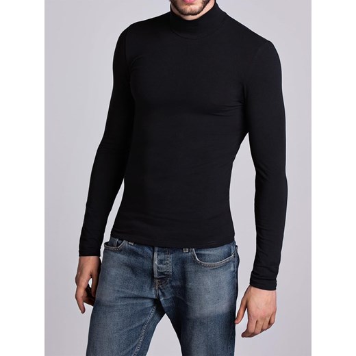 COTONELLA Koszulka w kolorze czarnym ze sklepu Limango Polska w kategorii T-shirty męskie - zdjęcie 171246567