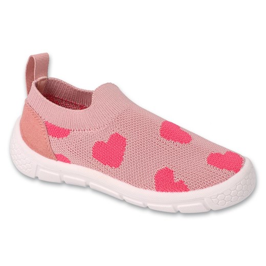 Befado obuwie dziecięce 102X018 różowe ze sklepu ButyModne.pl w kategorii Kapcie dziecięce - zdjęcie 171247108