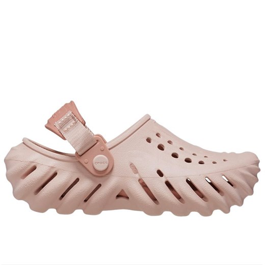 Klapki Crocs Echo Clog 208190-6TY - różowe ze sklepu streetstyle24.pl w kategorii Klapki damskie - zdjęcie 171247895