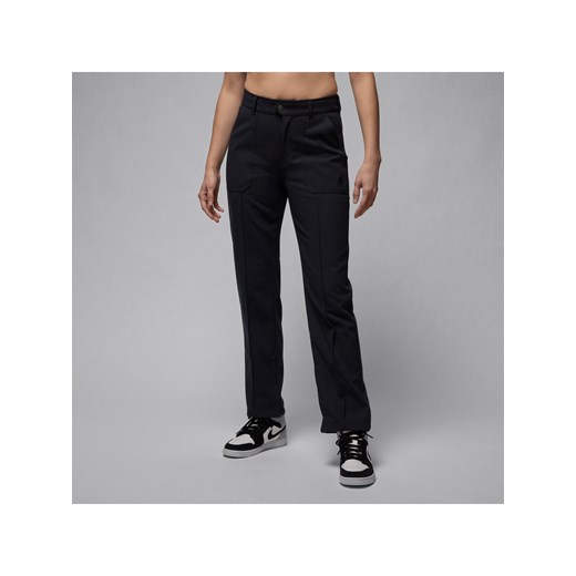 Damskie spodnie z tkaniny Jordan - Czerń ze sklepu Nike poland w kategorii Spodnie damskie - zdjęcie 171247906