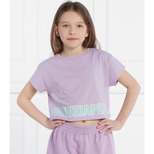 Patrizia Pepe T-shirt MAGLIA | Cropped Fit Patrizia Pepe 176 Gomez Fashion Store