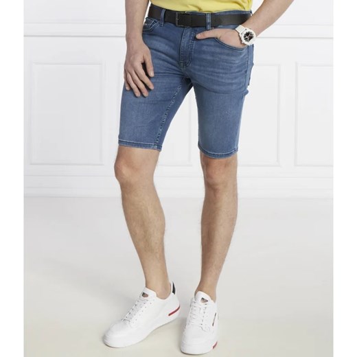 BOSS ORANGE Jeansowe szorty Delaware | Slim Fit ze sklepu Gomez Fashion Store w kategorii Spodenki męskie - zdjęcie 171248318