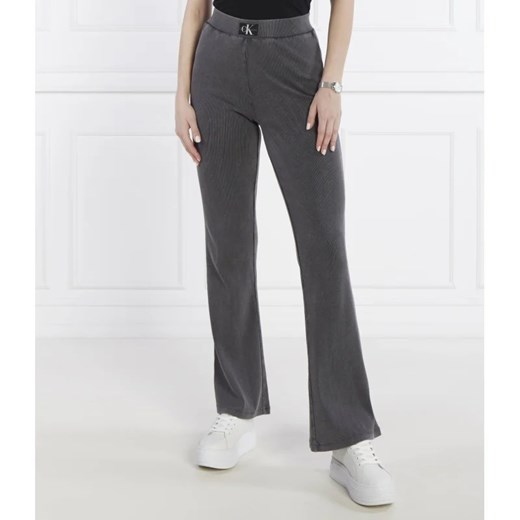 CALVIN KLEIN JEANS Spodnie dresowe | Regular Fit ze sklepu Gomez Fashion Store w kategorii Spodnie damskie - zdjęcie 171248839