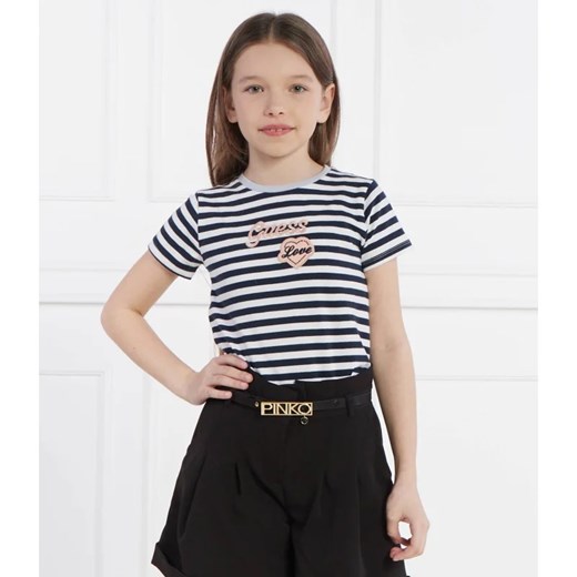 Guess T-shirt | Regular Fit ze sklepu Gomez Fashion Store w kategorii Bluzki dziewczęce - zdjęcie 171248856