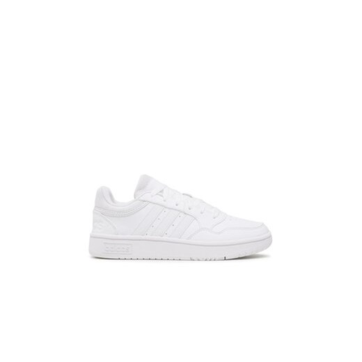 adidas Sneakersy Hoops 3.0 GW3036 Biały ze sklepu MODIVO w kategorii Buty sportowe damskie - zdjęcie 171251297