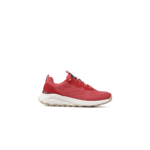 Jack Wolfskin Sneakersy Dromoventure Knit Low W 4056751 Czerwony ze sklepu MODIVO w kategorii Buty sportowe damskie - zdjęcie 171251299