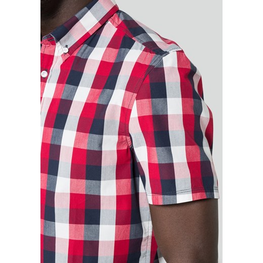 Pier One Koszula red/blue checks zalando  abstrakcyjne wzory