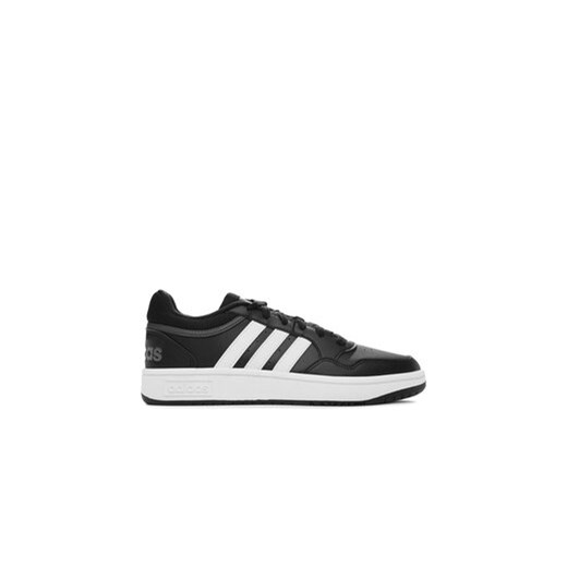 adidas Sneakersy Hoops 3.0 Low Classic Vintage GY5432 Czarny ze sklepu MODIVO w kategorii Buty sportowe męskie - zdjęcie 171252167