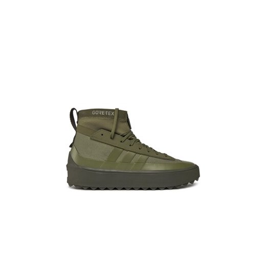 adidas Sneakersy ZNSORED High GORE-TEX Shoes IE9408 Zielony ze sklepu MODIVO w kategorii Buty sportowe męskie - zdjęcie 171252175