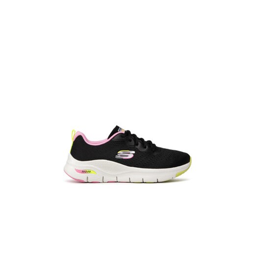 Skechers Sneakersy Infinity Cool 149722/BKMT Czarny ze sklepu MODIVO w kategorii Buty sportowe damskie - zdjęcie 171252239