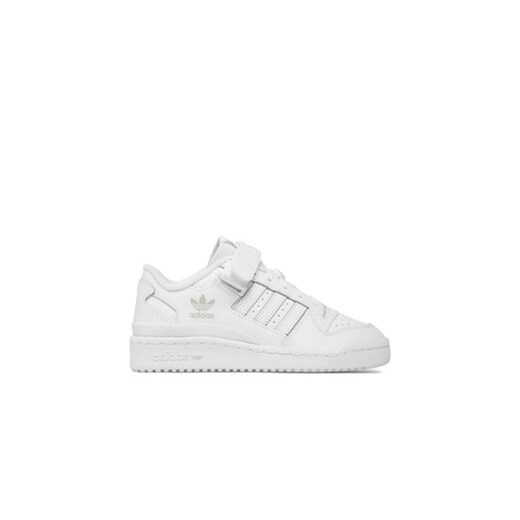 adidas Sneakersy Forum Low J FY7973 Biały ze sklepu MODIVO w kategorii Buty sportowe dziecięce - zdjęcie 171252245