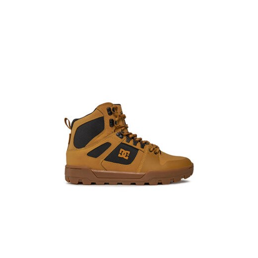 DC Sneakersy Pure Ht Wr ADYB100018 Brązowy ze sklepu MODIVO w kategorii Buty zimowe męskie - zdjęcie 171252397