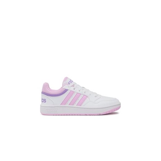 adidas Sneakersy Hoops IF2724 Biały ze sklepu MODIVO w kategorii Buty sportowe dziecięce - zdjęcie 171252606