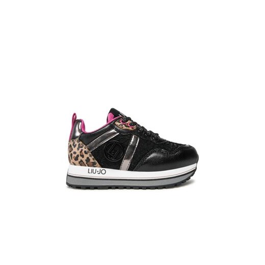 Liu Jo Sneakersy Maxi Wonder 604 4F3301 TX347 M Czarny ze sklepu MODIVO w kategorii Buty sportowe dziecięce - zdjęcie 171252949